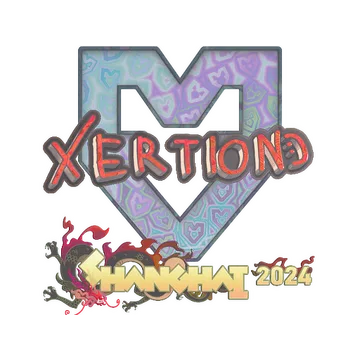 Sticker | xertioN (Holo) | Shanghai 2024