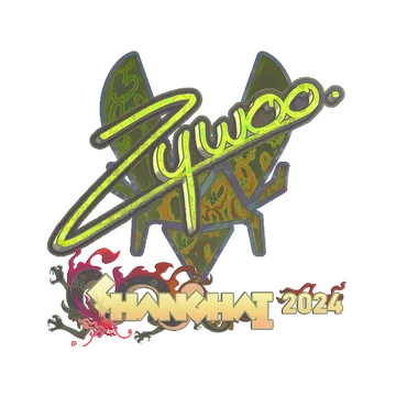 Sticker | ZywOo (Holo) | Shanghai 2024