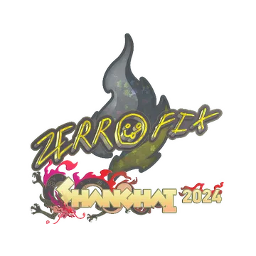 Sticker | zeRRoFIX (Glitter) | Shanghai 2024