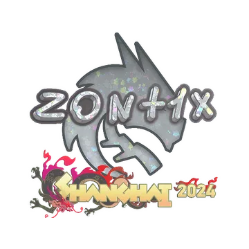 Sticker | zont1x (Glitter) | Shanghai 2024