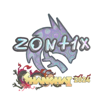 Sticker | zont1x (Holo) | Shanghai 2024
