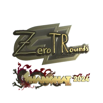 Sticker | ztr (Gold) | Shanghai 2024