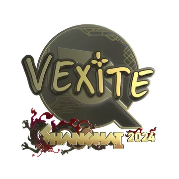 Sticker | vexite (Gold) | Shanghai 2024