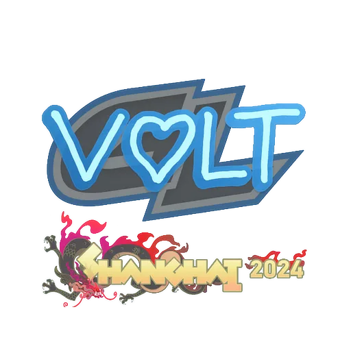 Наклейка | volt | Шанхай-2024