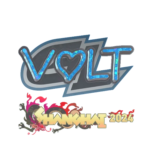 Sticker | volt (Glitter) | Shanghai 2024