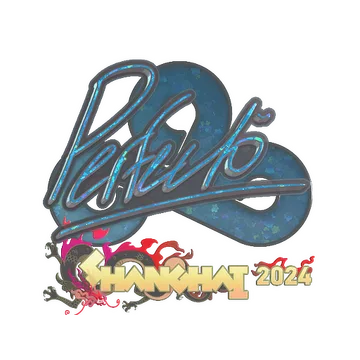 Sticker | Perfecto (Glitter) | Shanghai 2024