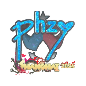 Sticker | phzy (Glitter) | Shanghai 2024