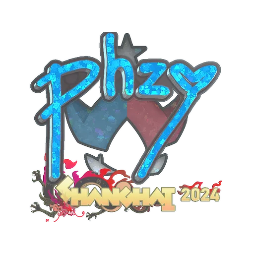 Sticker | phzy (Glitter) | Shanghai 2024