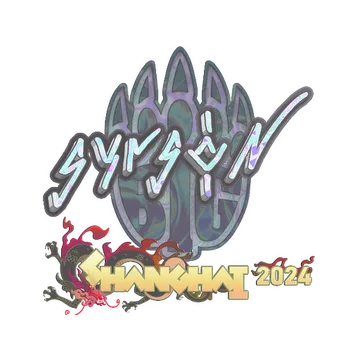 Sticker | syrsoN (Holo) | Shanghai 2024