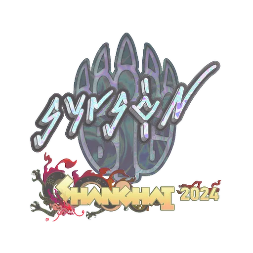 Sticker | syrsoN (Holo) | Shanghai 2024