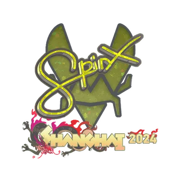 Sticker | Spinx (Glitter) | Shanghai 2024