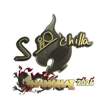 Sticker | s-chilla (Gold) | Shanghai 2024