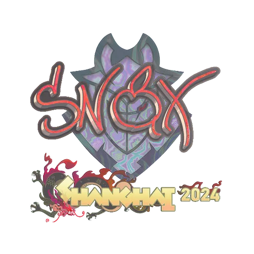 Sticker | Snax (Holo) | Shanghai 2024