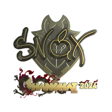 Sticker | Snax (Gold) | Shanghai 2024