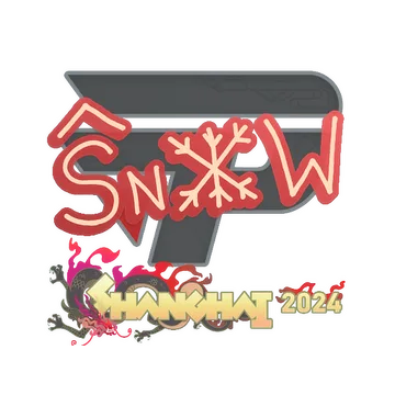 Sticker | snow | Shanghai 2024