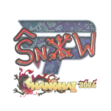 Sticker | snow (Holo) | Shanghai 2024