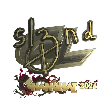 Sticker | sl3nd (Gold) | Shanghai 2024