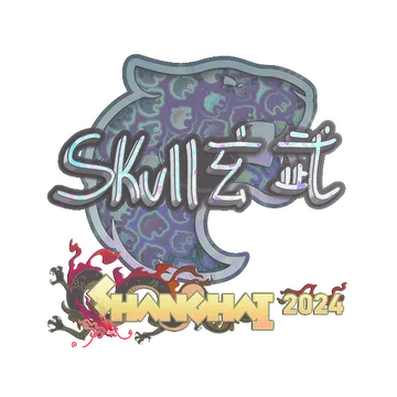 Sticker | skullz (Holo) | Shanghai 2024