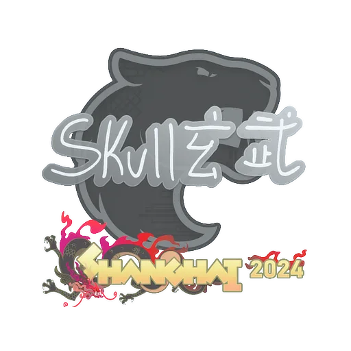 Sticker | skullz | Shanghai 2024