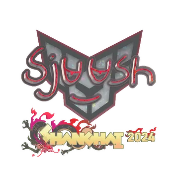 Sticker | sjuush (Glitter) | Shanghai 2024