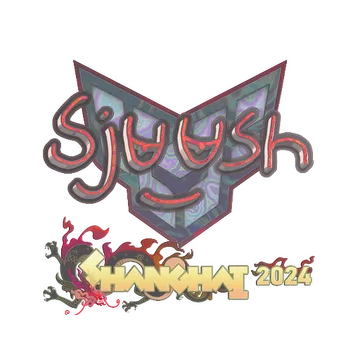 Sticker | sjuush (Holo) | Shanghai 2024