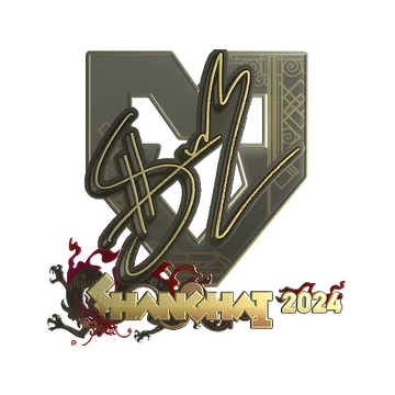 Sticker | siuhy (Gold) | Shanghai 2024
