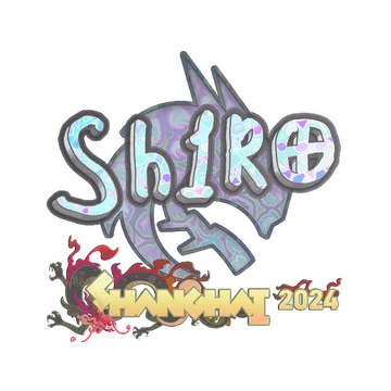Sticker | sh1ro (Holo) | Shanghai 2024