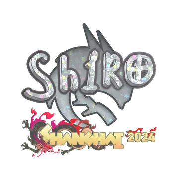 Sticker | sh1ro (Glitter) | Shanghai 2024