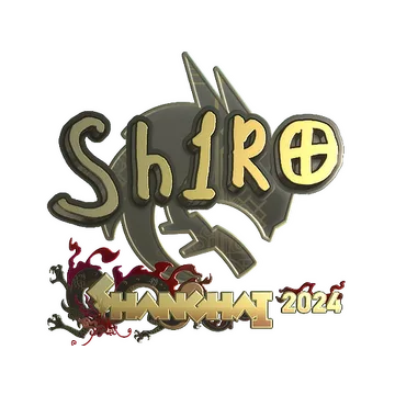 Sticker | sh1ro (Gold) | Shanghai 2024