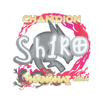 Sticker | sh1ro (Champion) | Shanghai 2024