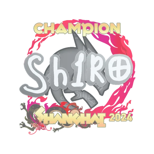 Sticker | sh1ro (Champion) | Shanghai 2024