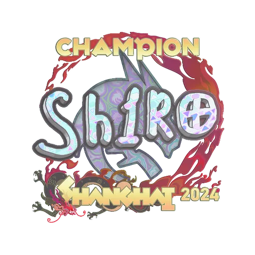 Sticker | sh1ro (Holo, Champion) | Shanghai 2024