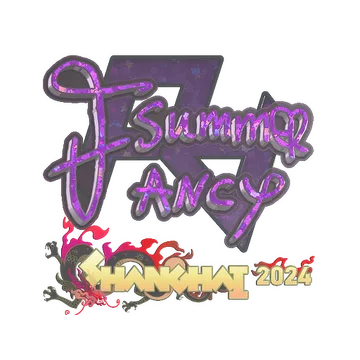 Sticker | Summer (Glitter) | Shanghai 2024