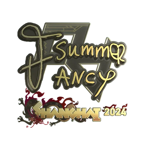 Sticker | Summer (Gold) | Shanghai 2024