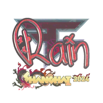 Sticker | rain (Holo) | Shanghai 2024