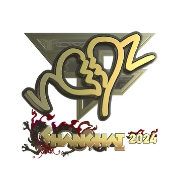 Sticker | ropz (Gold) | Shanghai 2024