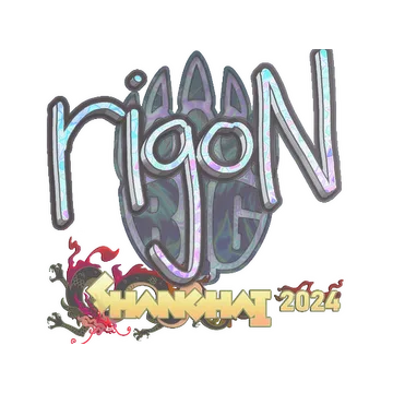 Sticker | rigoN (Holo) | Shanghai 2024