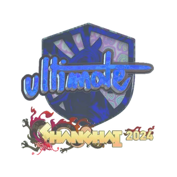 Sticker | ultimate (Holo) | Shanghai 2024