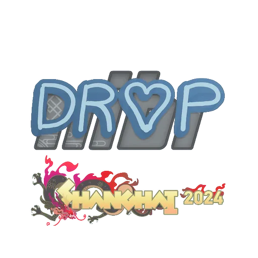 Наклейка | drop | Шанхай-2024