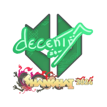 Sticker | decenty | Shanghai 2024