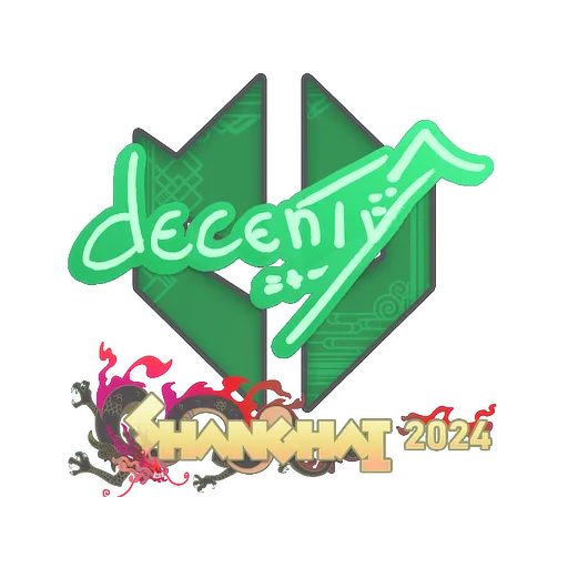 Sticker | decenty | Shanghai 2024