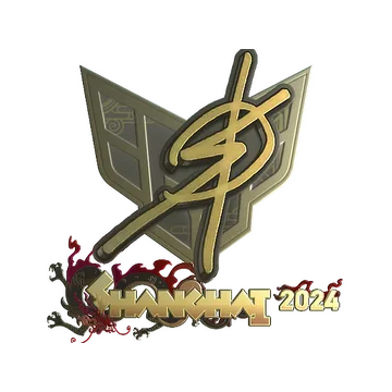 Sticker | degster (Gold) | Shanghai 2024