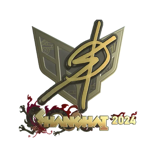 Sticker | degster (Gold) | Shanghai 2024