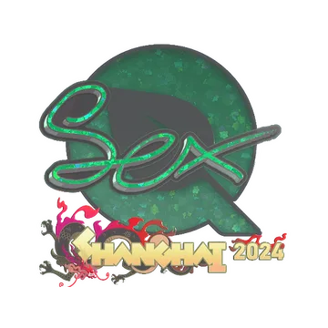 Sticker | dexter (Glitter) | Shanghai 2024