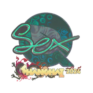 Sticker | dexter (Holo) | Shanghai 2024