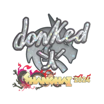 Sticker | donk (Glitter) | Shanghai 2024