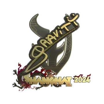 Sticker | Graviti (Gold) | Shanghai 2024