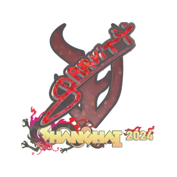 Sticker | Graviti (Glitter) | Shanghai 2024