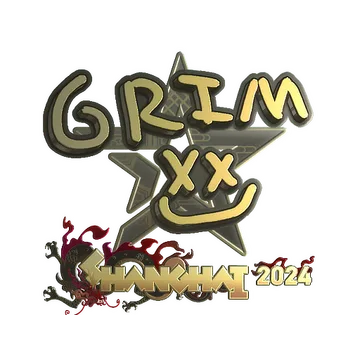 Sticker | Grim (Gold) | Shanghai 2024