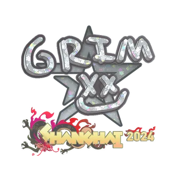 Sticker | Grim (Glitter) | Shanghai 2024